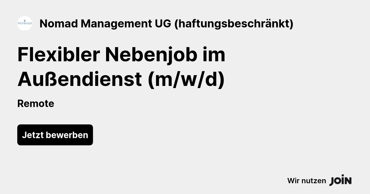 Nomad Management UG (haftungsbeschränkt) logo
