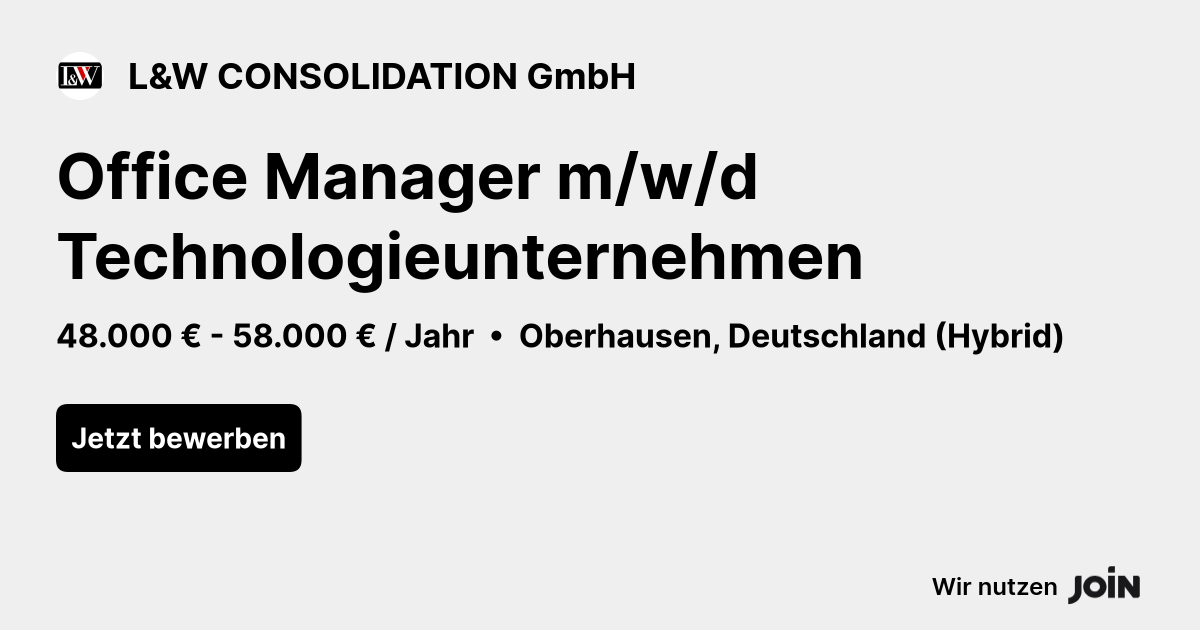 L&W CONSOLIDATION GmbH logo