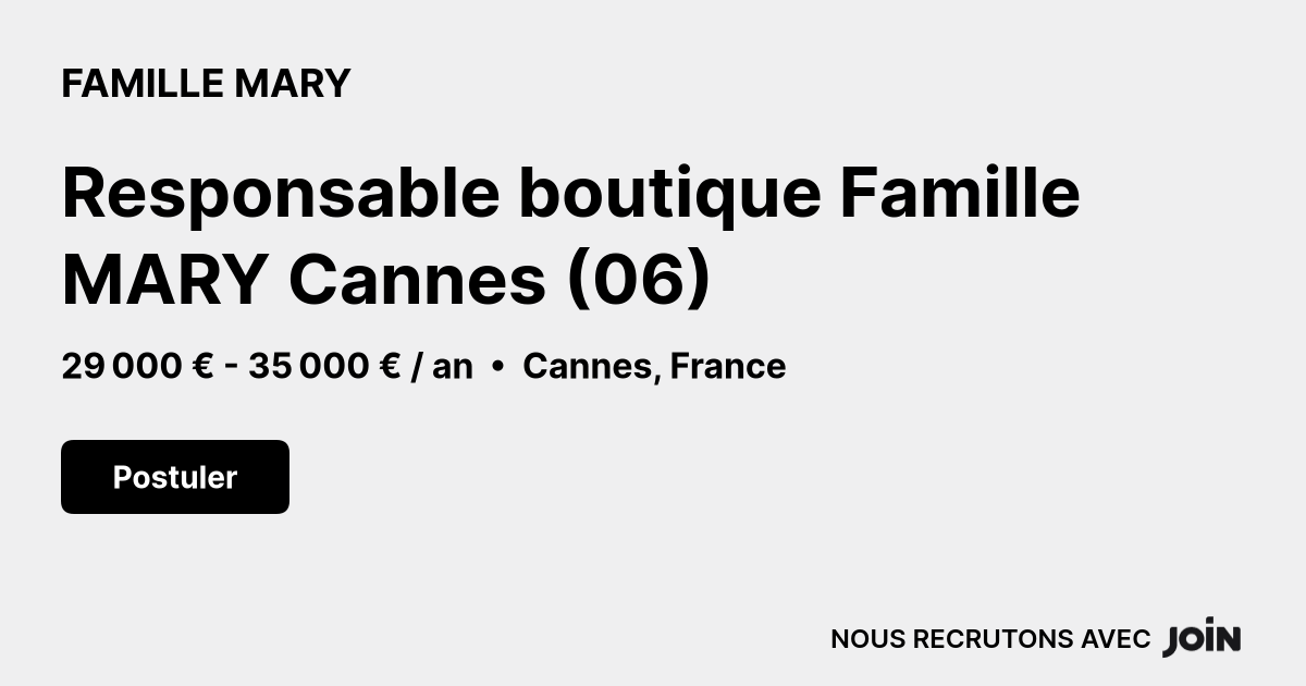 FAMILLE MARY logo