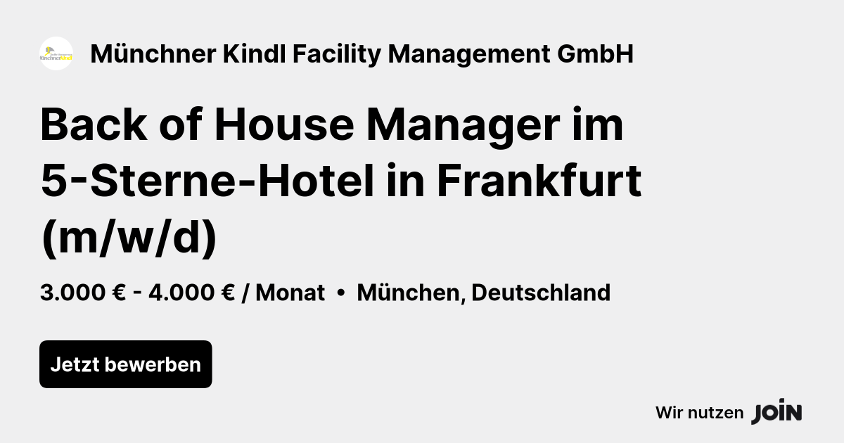 Münchner Kindl Facility Management GmbH logo
