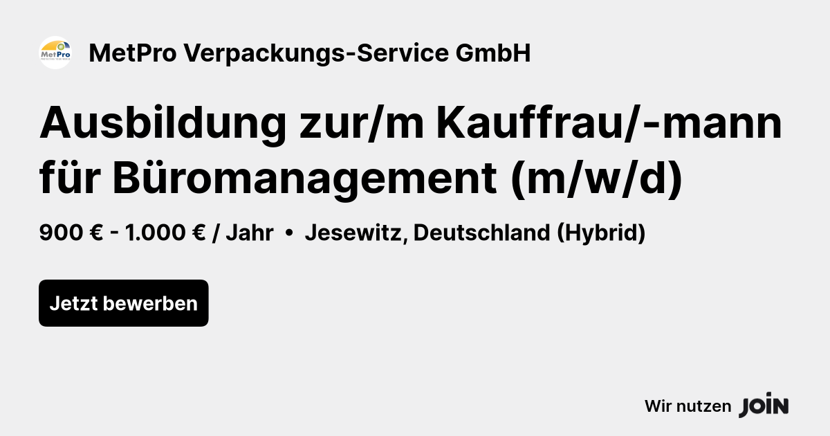 MetPro Verpackungs-Service GmbH logo