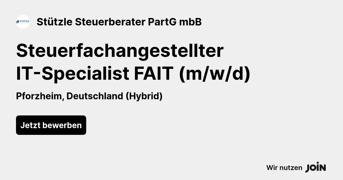 Stützle Steuerberater PartG mbB logo