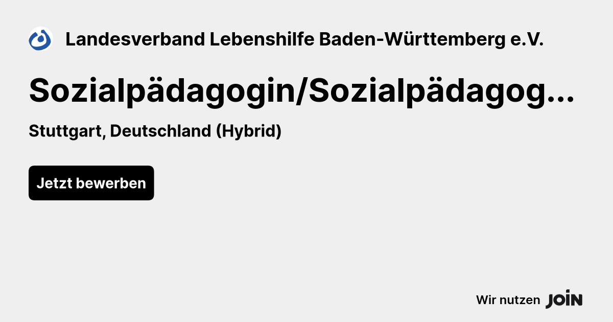 Landesverband Lebenshilfe Baden-Württemberg e.V. logo