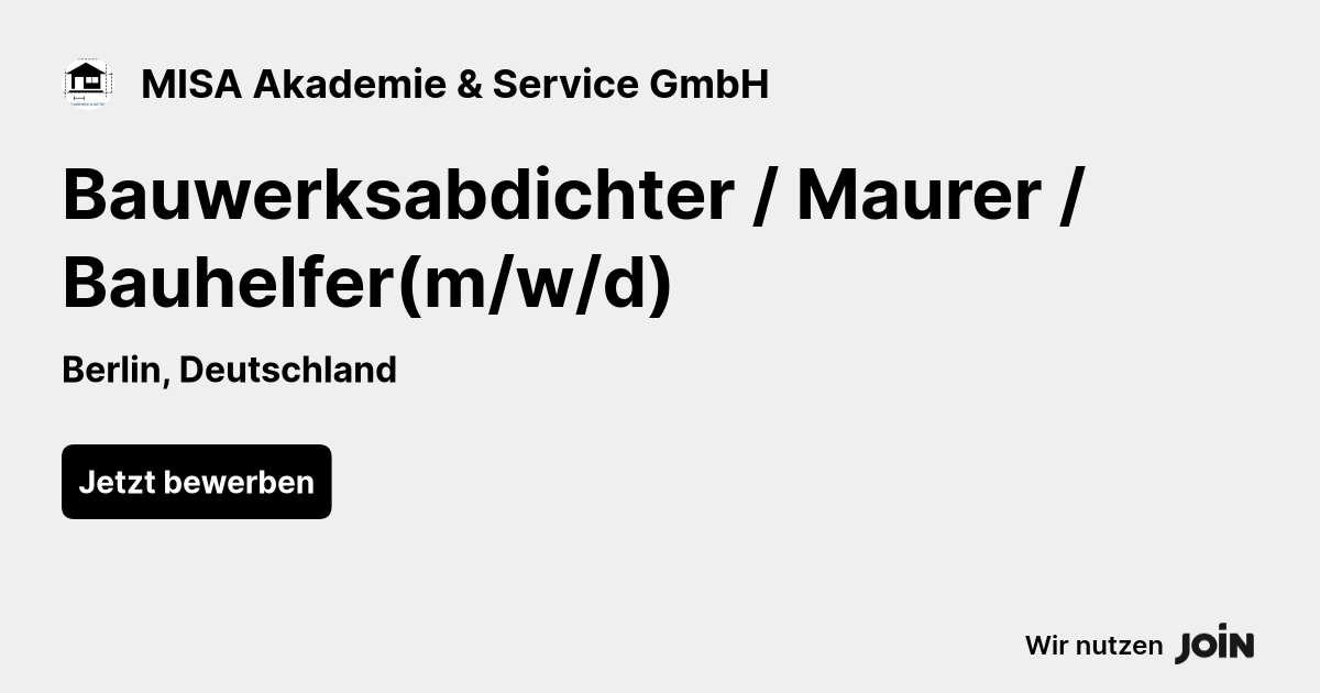 MISA Akademie & Service GmbH logo
