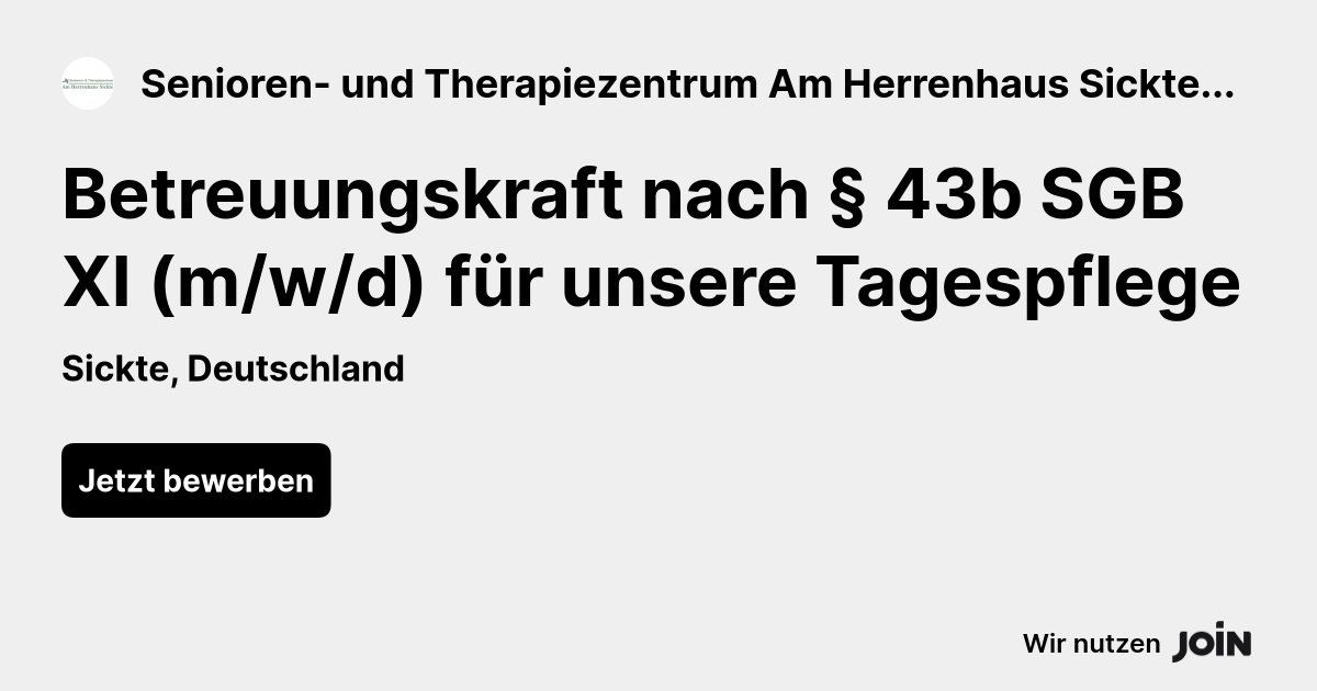 Senioren- und Therapiezentrum Am Herrenhaus Sickte GmbH logo