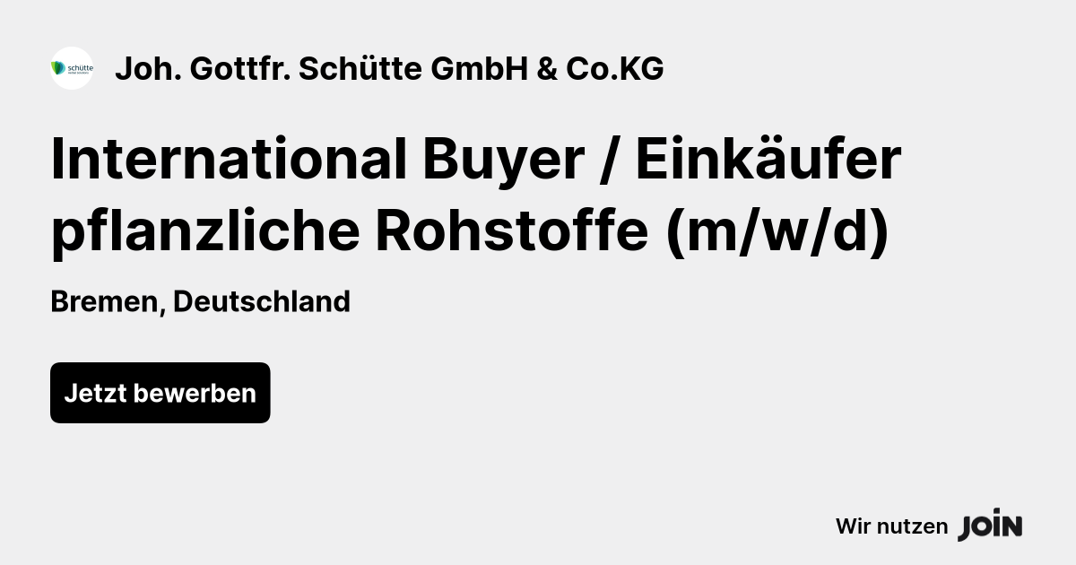 Joh. Gottfr. Schütte GmbH & Co.KG logo