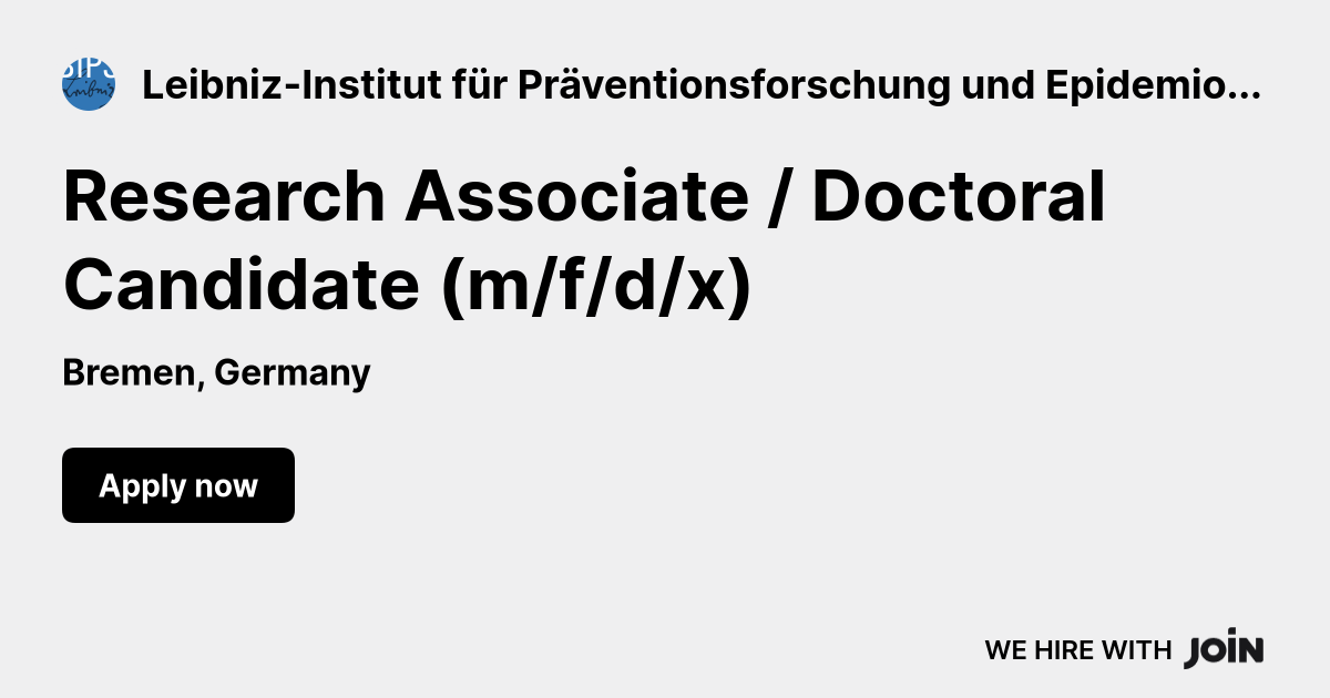 Leibniz-Institut für Präventionsforschung und Epidemiologie - BIPS GmbH logo