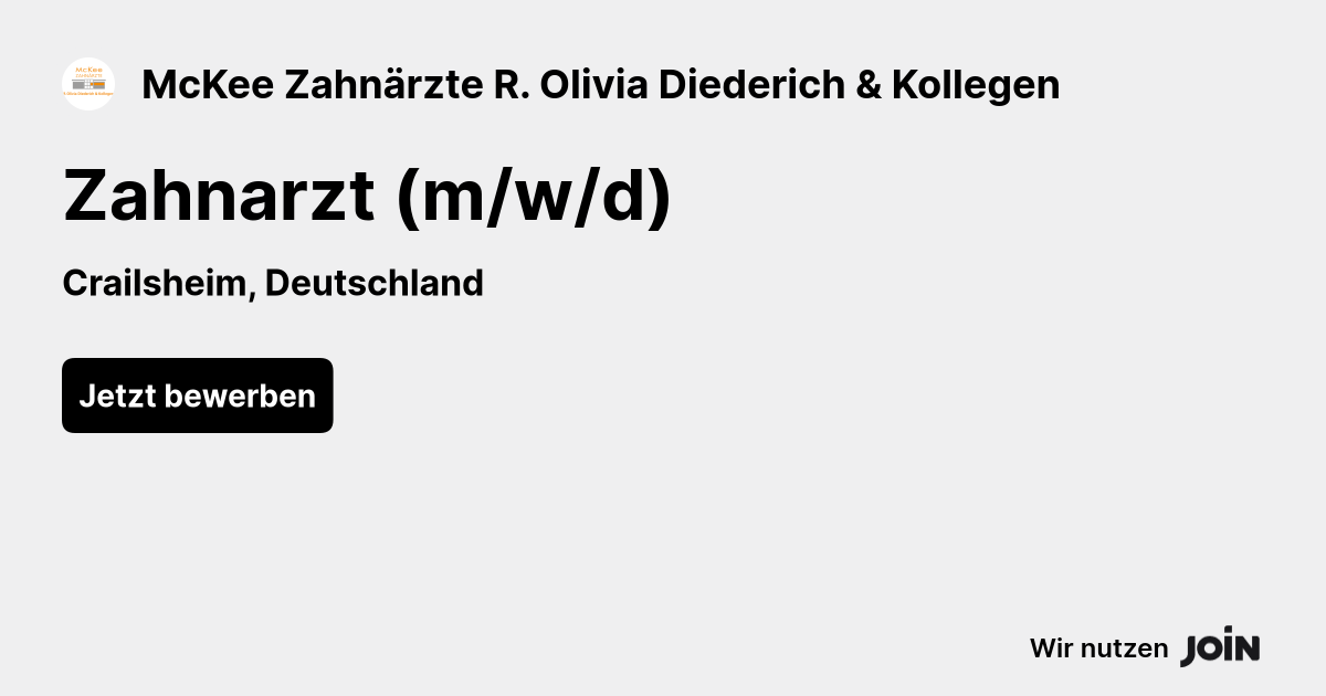 McKee Zahnärzte R. Olivia Diederich & Kollegen logo