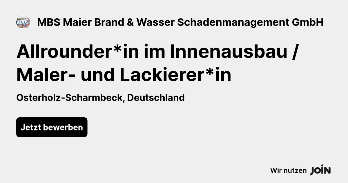 MBS Maier Brand & Wasser Schadenmanagement GmbH logo