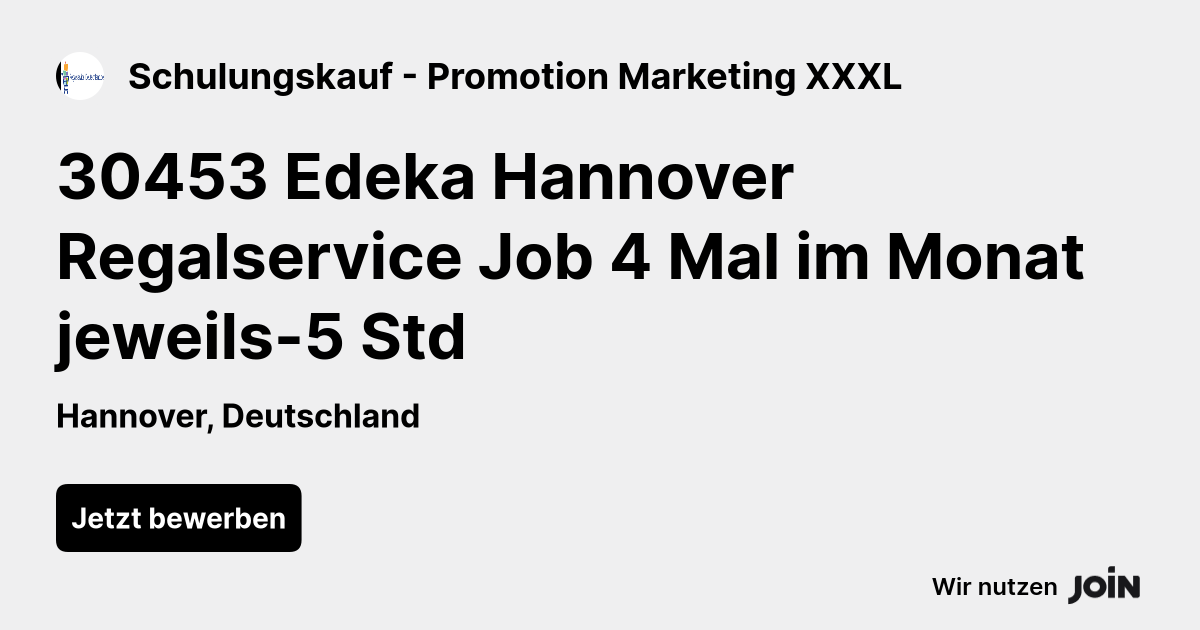 Schulungskauf - Promotion Marketing XXXL logo