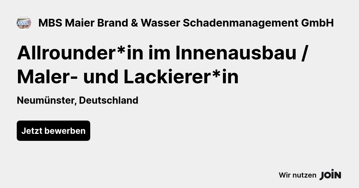 MBS Maier Brand & Wasser Schadenmanagement GmbH logo