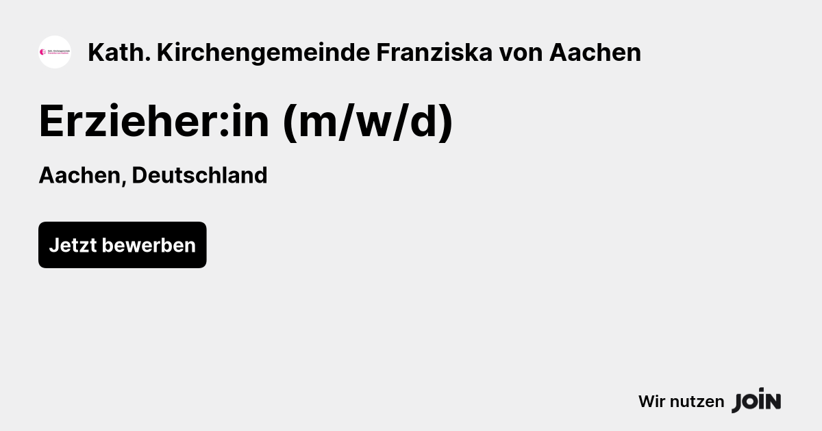 Kath. Kirchengemeinde Franziska von Aachen logo