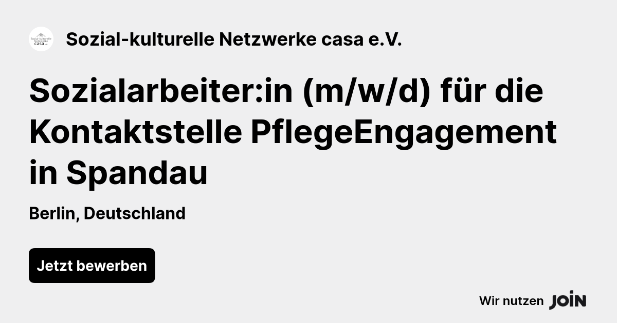 Sozial-kulturelle Netzwerke casa e.V. logo