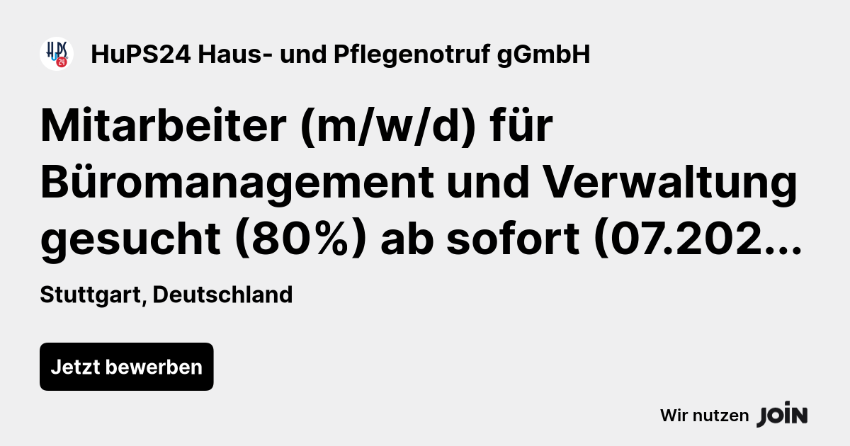 HuPS24 Haus- und Pflegenotruf gGmbH logo