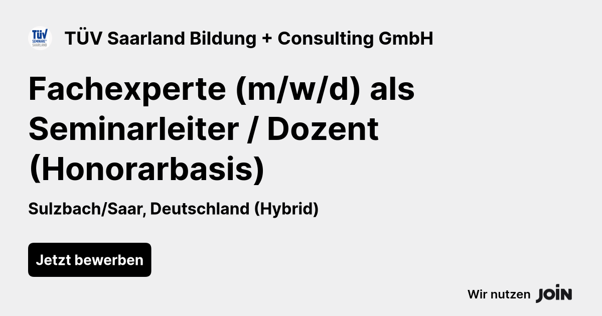 TÜV Saarland Bildung + Consulting GmbH logo