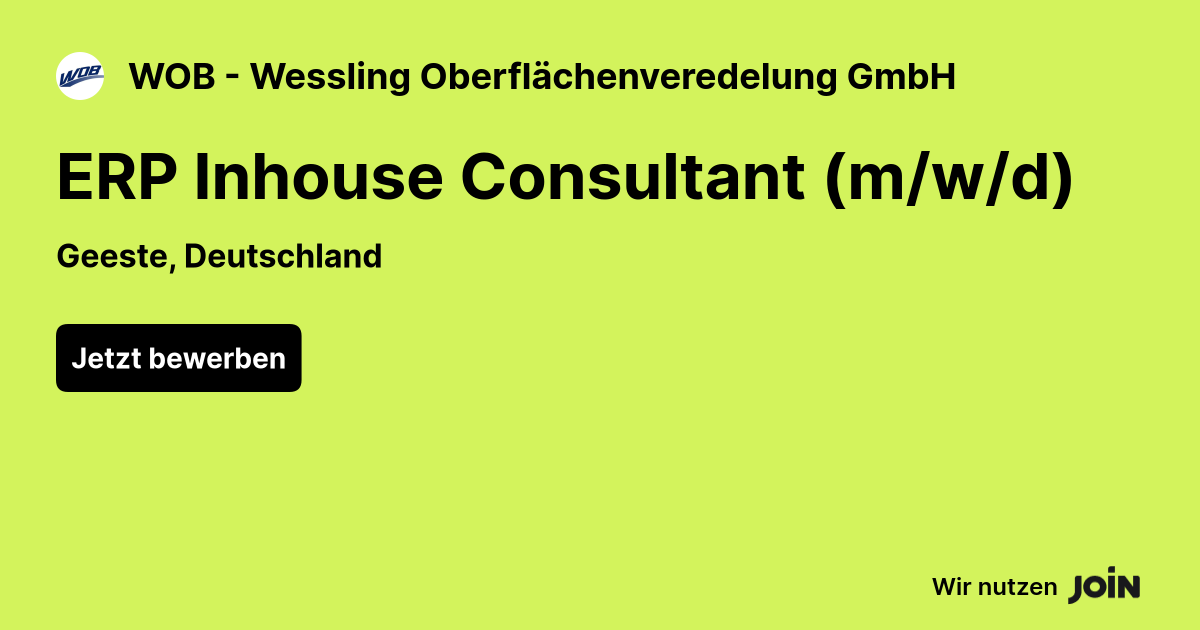 WOB - Wessling Oberflächenveredelung GmbH logo