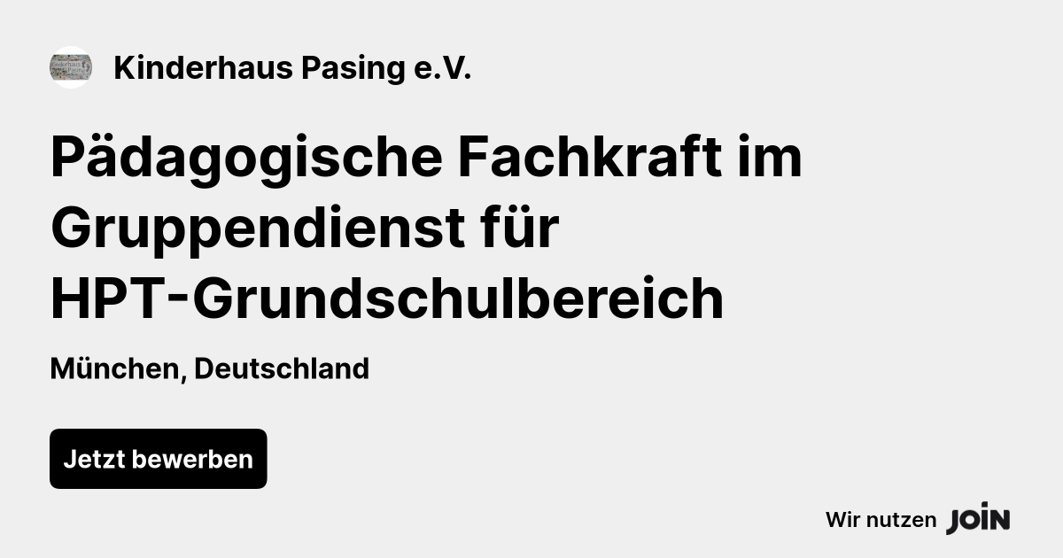 Kinderhaus Pasing e.V. logo