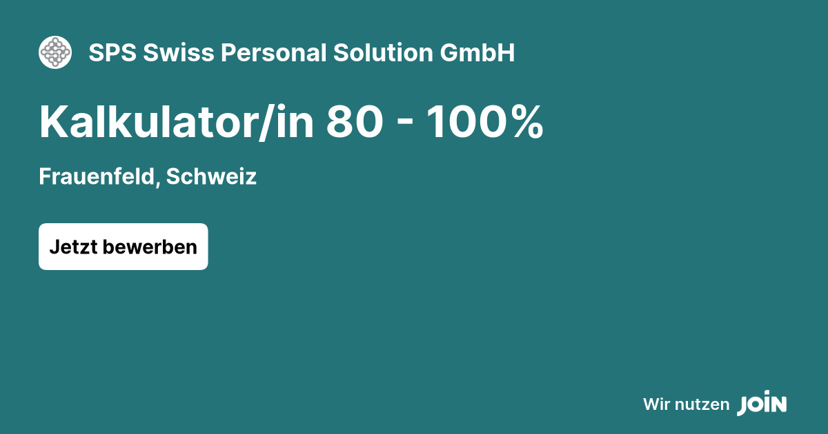 SPS Swiss Personal Solution GmbH logo