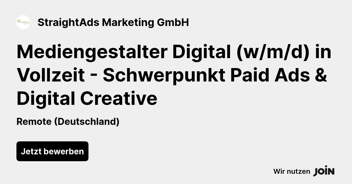 StraightAds Marketing GmbH logo