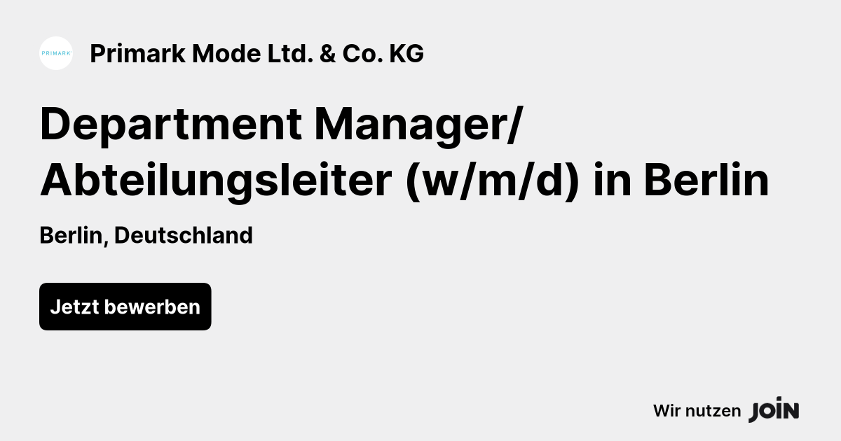 Primark Mode Ltd. & Co. KG logo