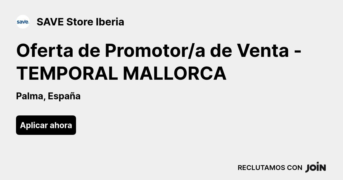 SAVE Store Iberia logo