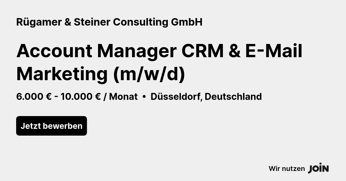 Rügamer & Steiner Consulting GmbH logo