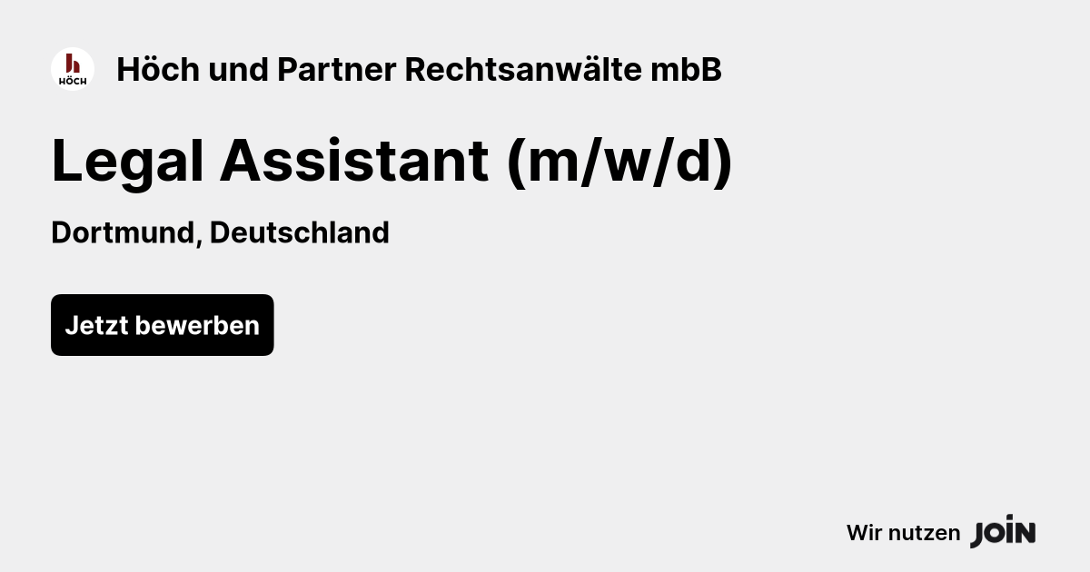 Höch und Partner Rechtsanwälte mbB logo