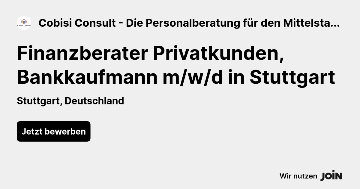 Cobisi Consult - Die Personalberatung für den Mittelstand im DACH-Raum logo