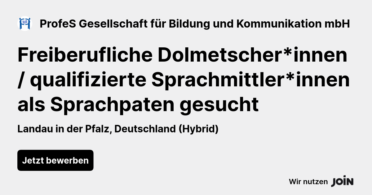 ProfeS Gesellschaft für Bildung und Kommunikation mbH logo