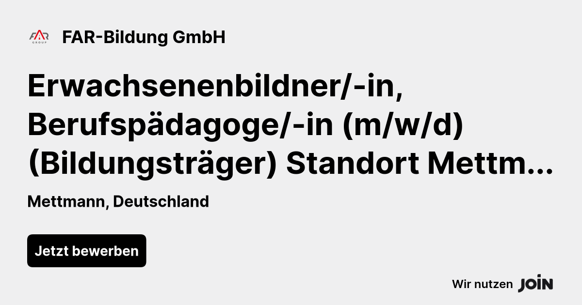 FAR-Bildung GmbH logo