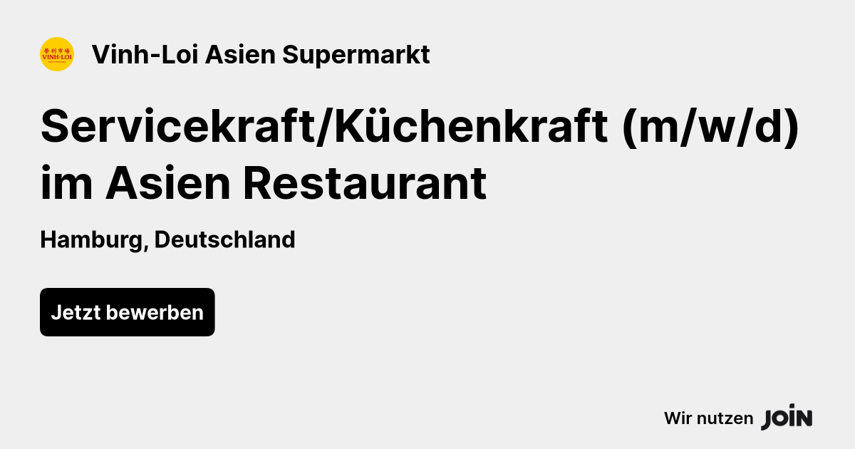 Vinh-Loi Asien Supermarkt logo
