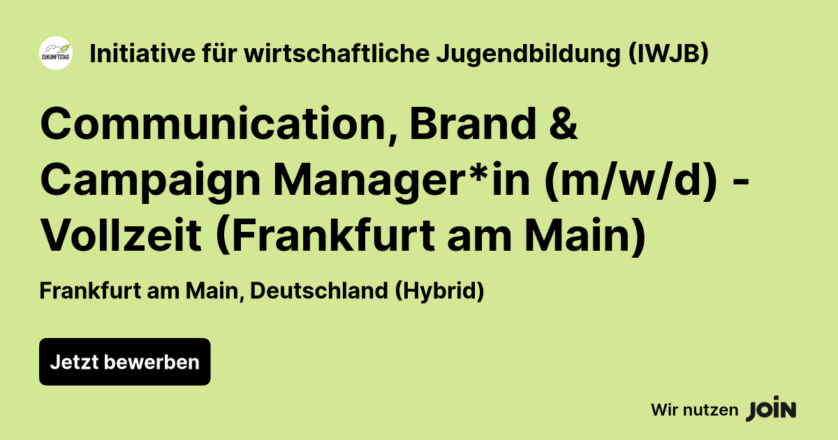 Initiative für wirtschaftliche Jugendbildung (IWJB) logo