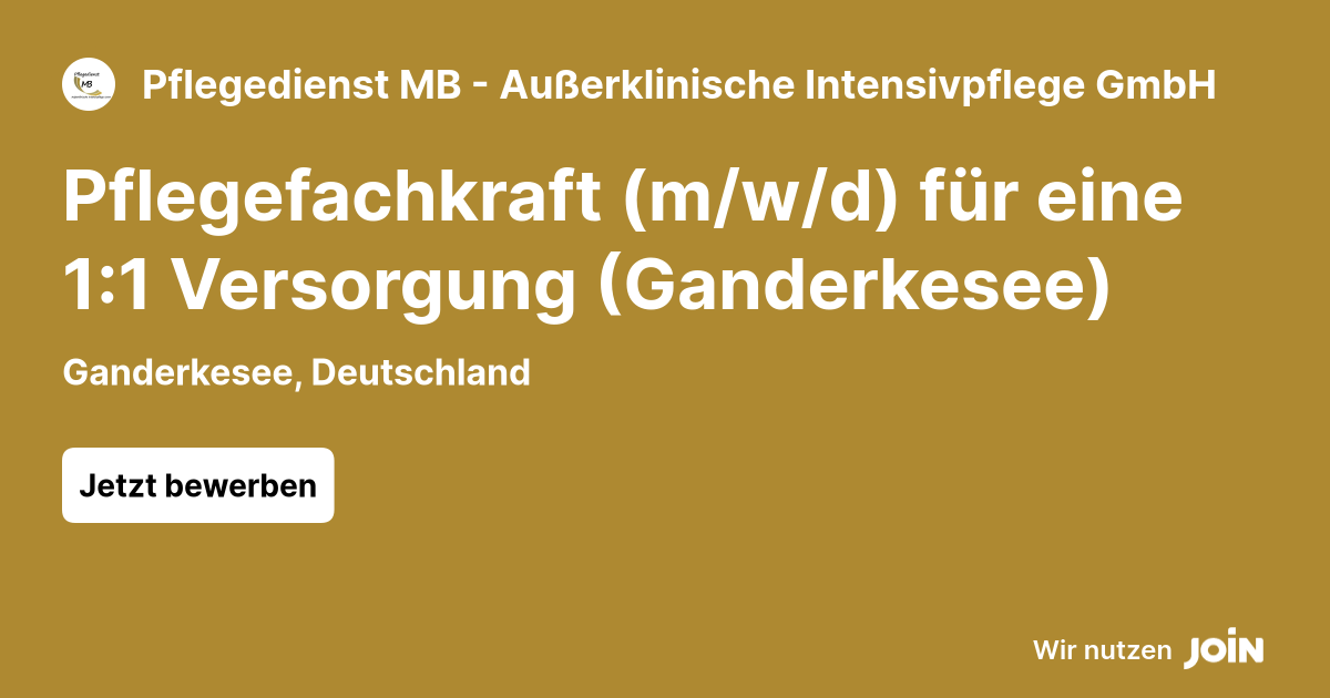 Pflegedienst MB - Außerklinische Intensivpflege GmbH logo