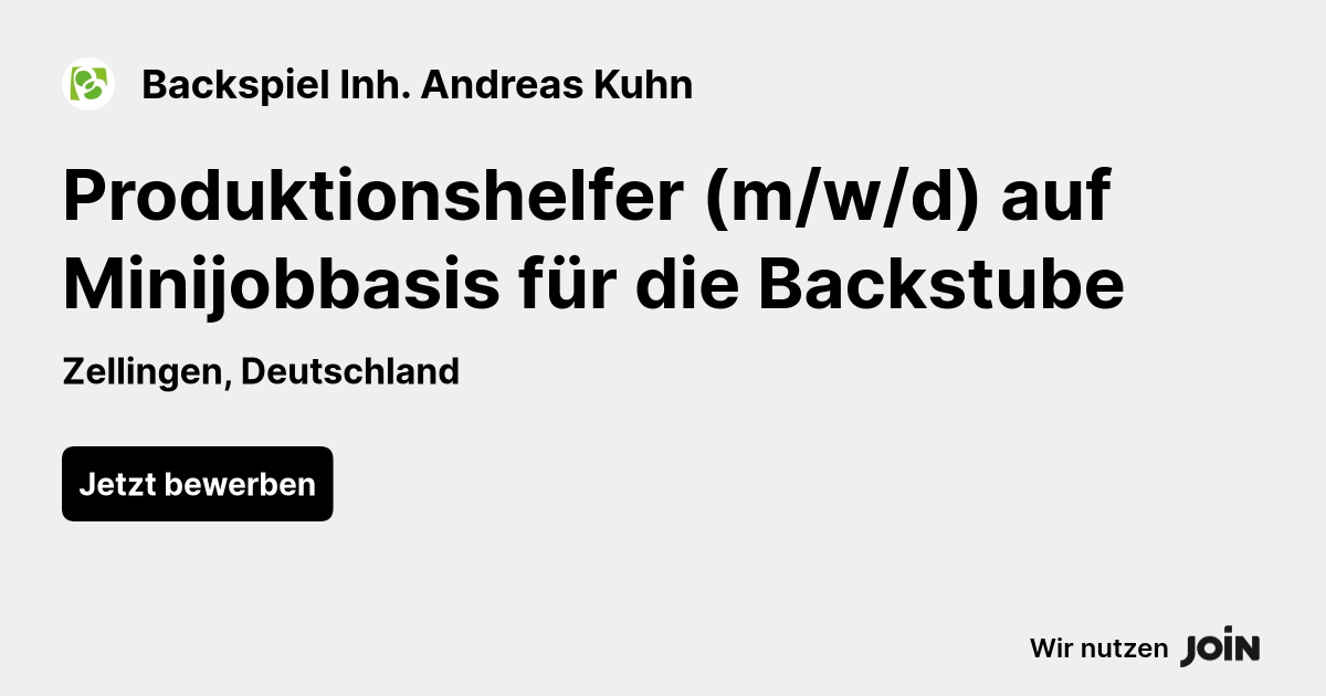 Backspiel Inh. Andreas Kuhn logo