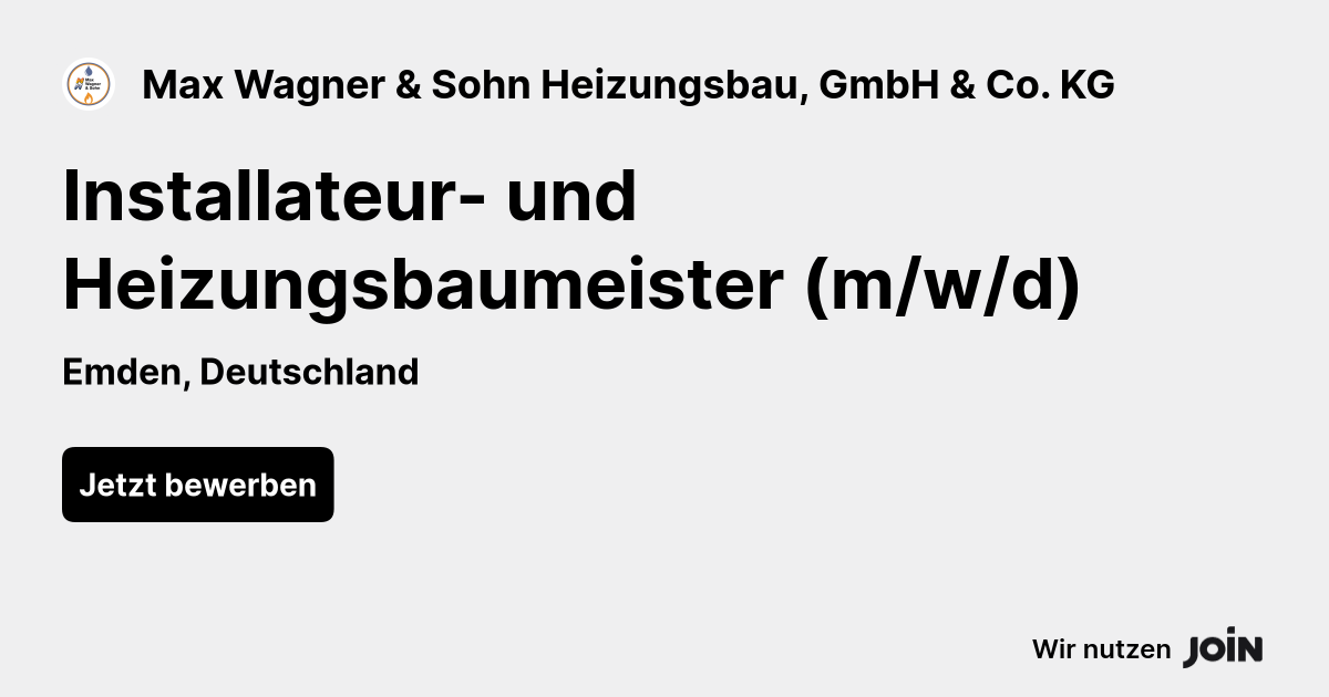 Max Wagner & Sohn Heizungsbau, GmbH & Co. KG logo