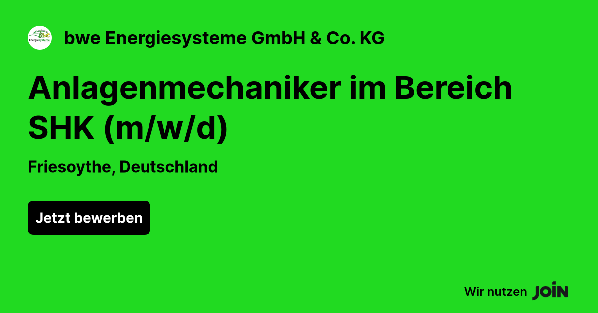 bwe Energiesysteme GmbH & Co. KG logo