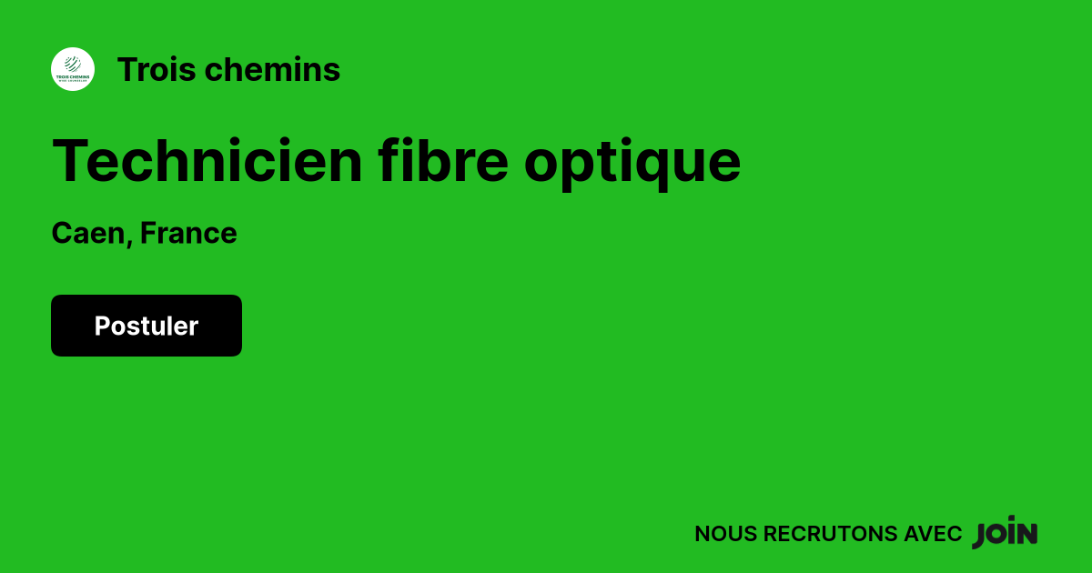 Trois chemins logo