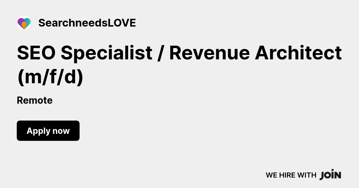 SearchneedsLOVE logo