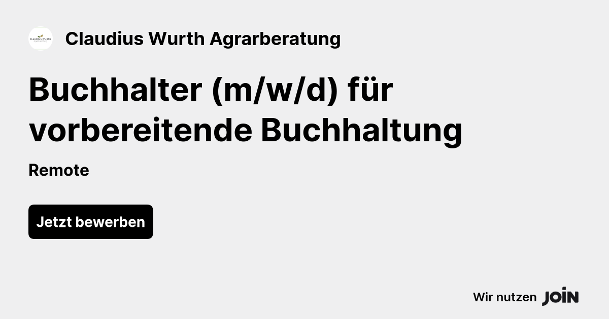 Claudius Wurth Agrarberatung logo