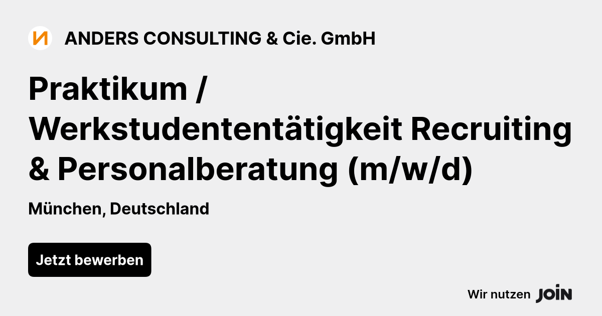 ANDERS CONSULTING & Cie. GmbH logo