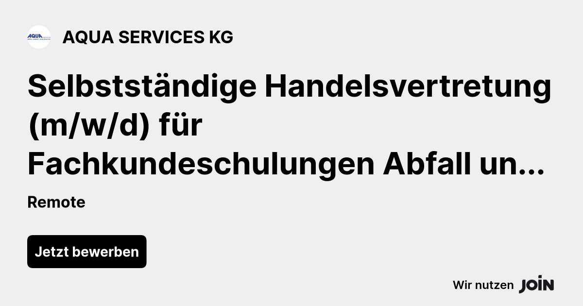 AQUA SERVICES KG logo