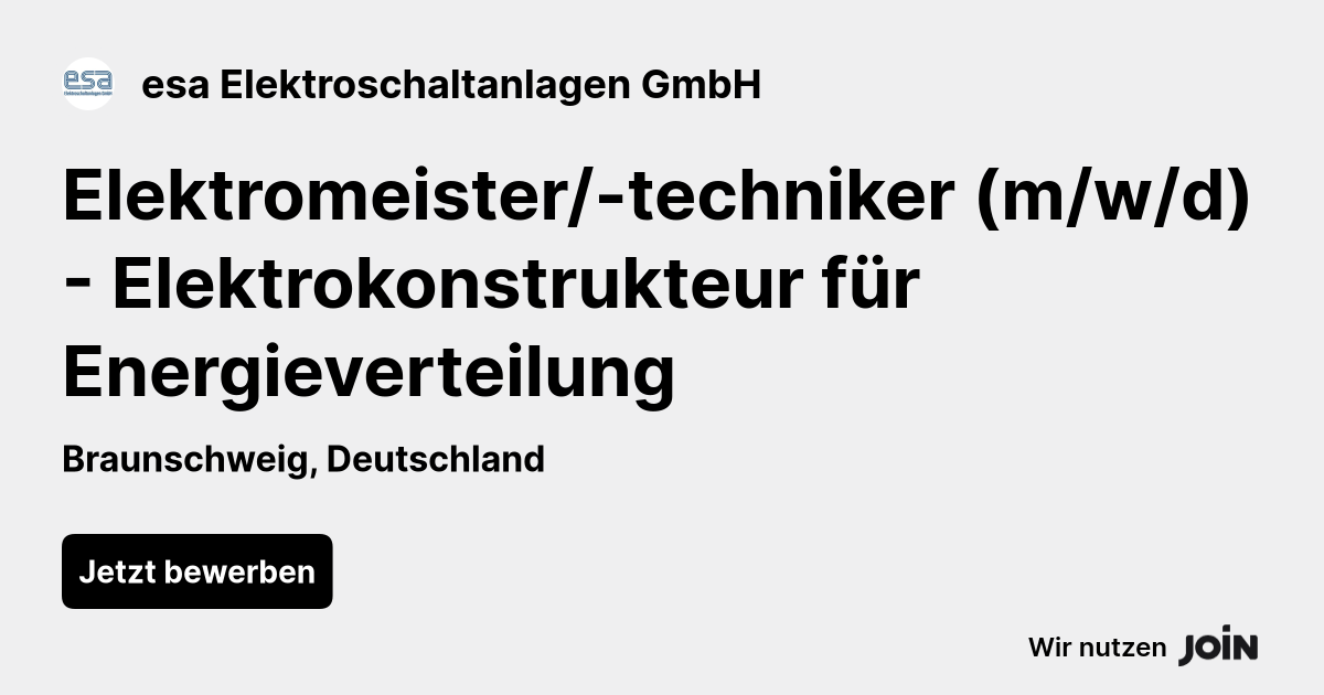 esa Elektroschaltanlagen GmbH logo