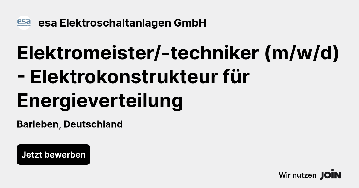 esa Elektroschaltanlagen GmbH logo