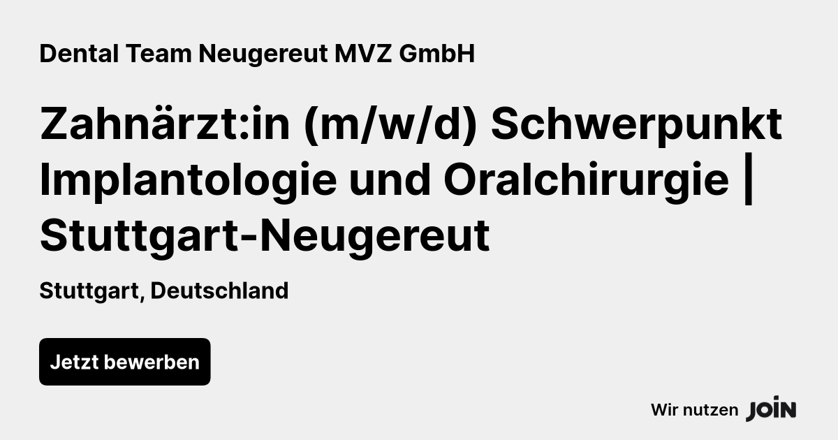 Dental Team Neugereut MVZ GmbH logo