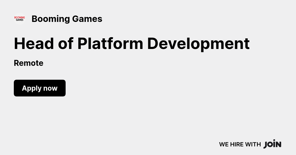 Booming Games logo