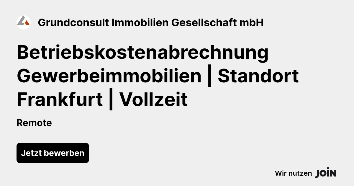 Grundconsult Immobilien Gesellschaft mbH logo