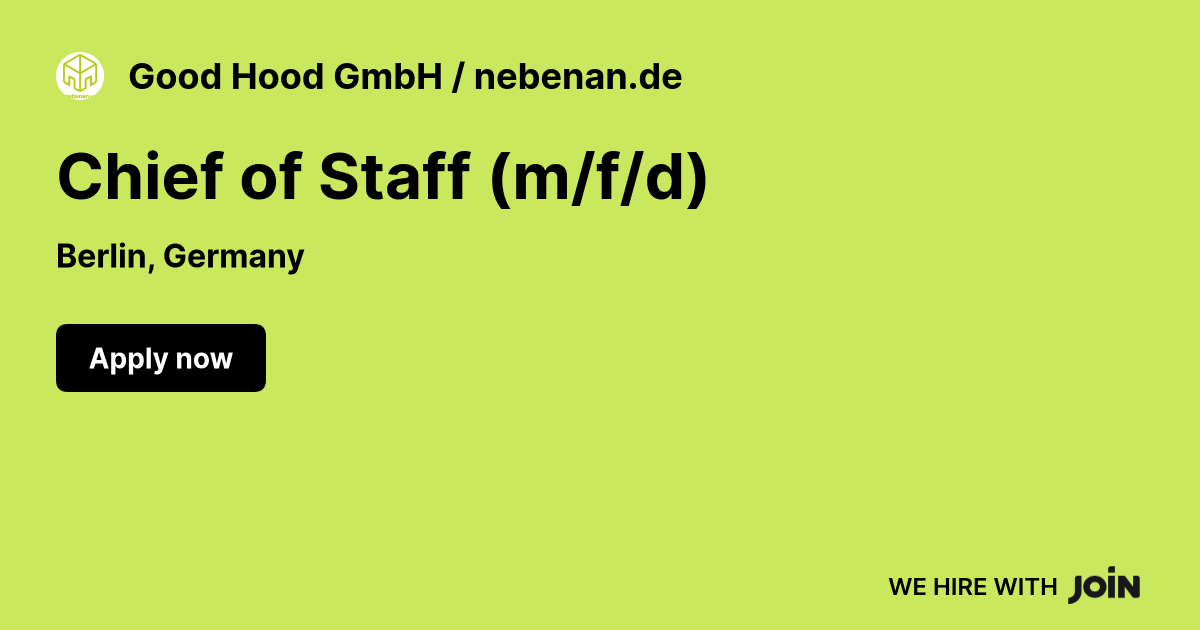 Good Hood GmbH / nebenan.de logo