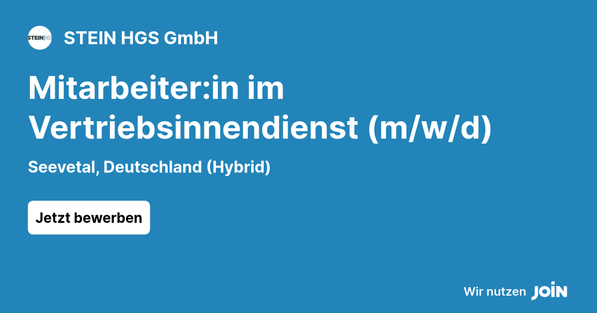 STEIN HGS GmbH logo