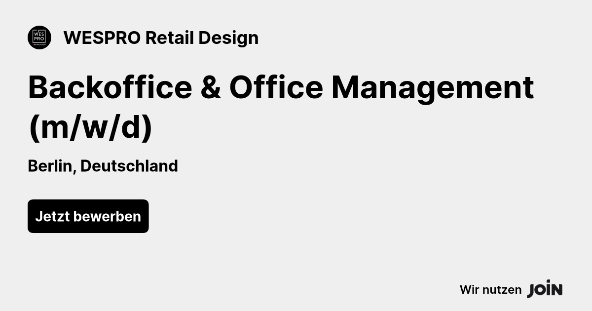 WESPRO Retail Design logo