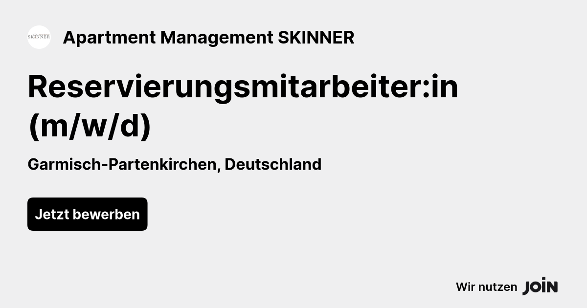 Apartment Management SKINNER logo